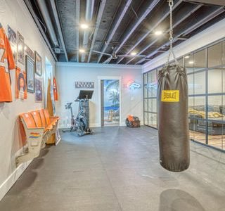 Basement with Gym Remodeling
