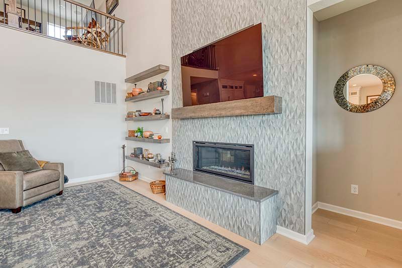 Residential Custom Fireplace